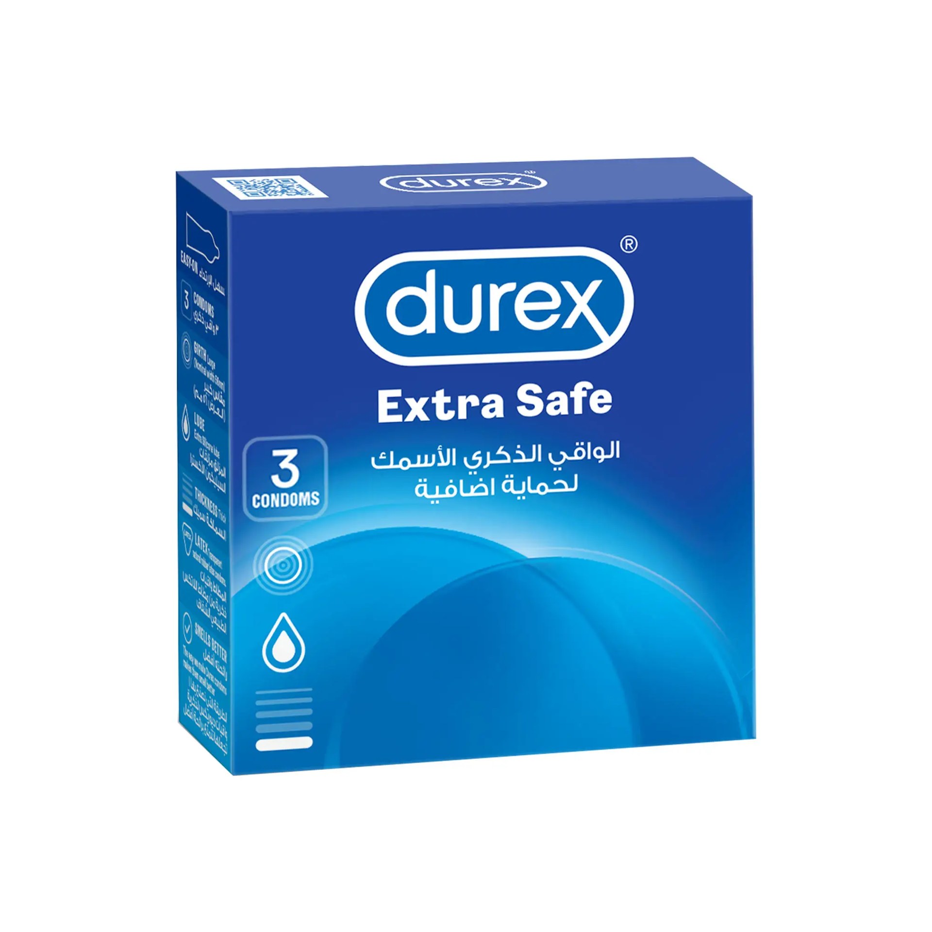 Durex Extra Safe Condom 3's