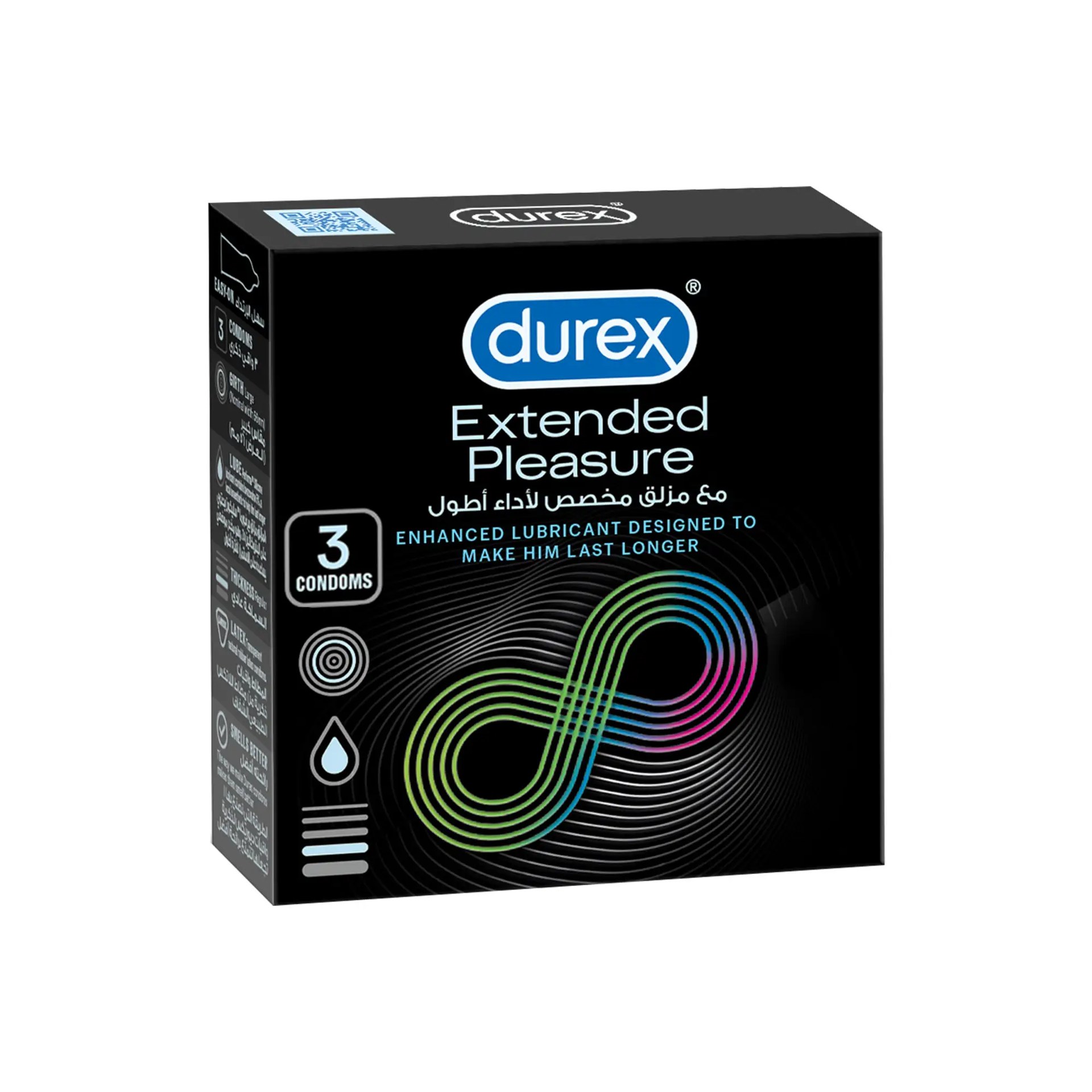 Durex Extended Pleasure Condom 3's