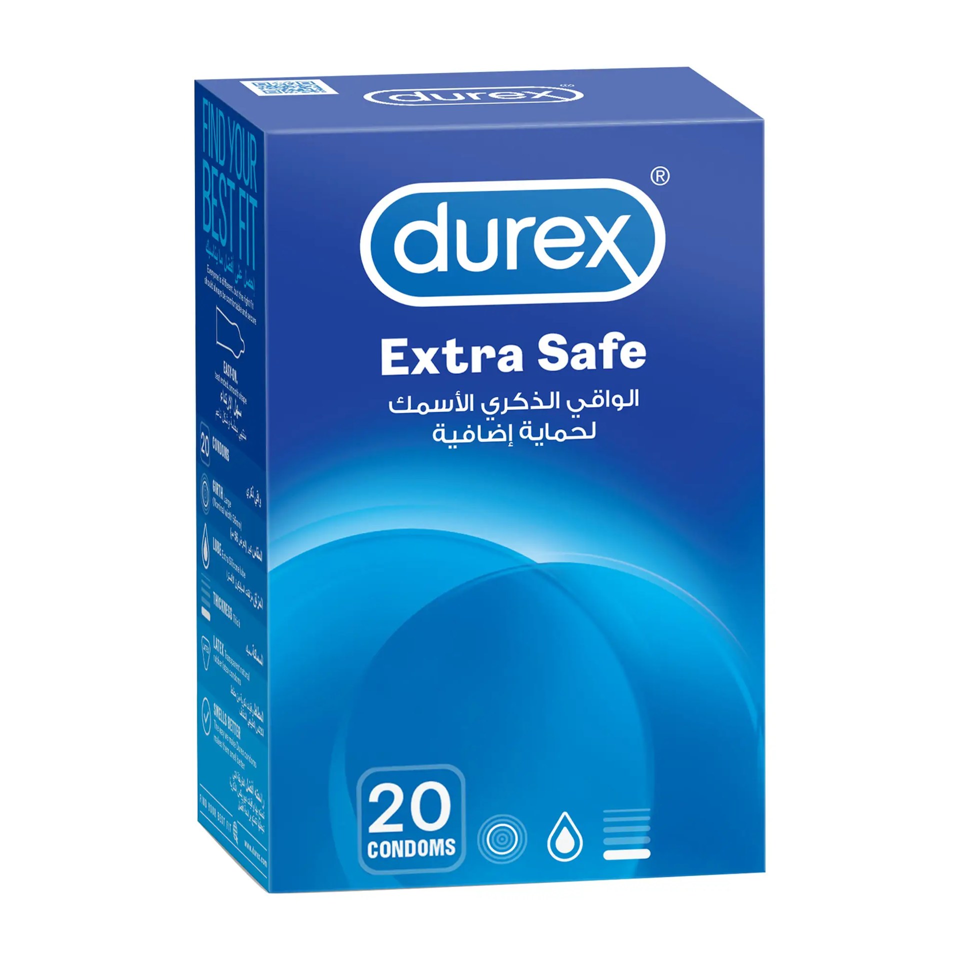 Durex Extra Safe Condom 20's