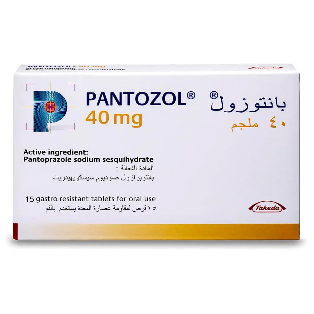 Pantover 40mg 15 tabs