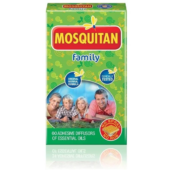 Mosquitan Family Patches With Essential Oil