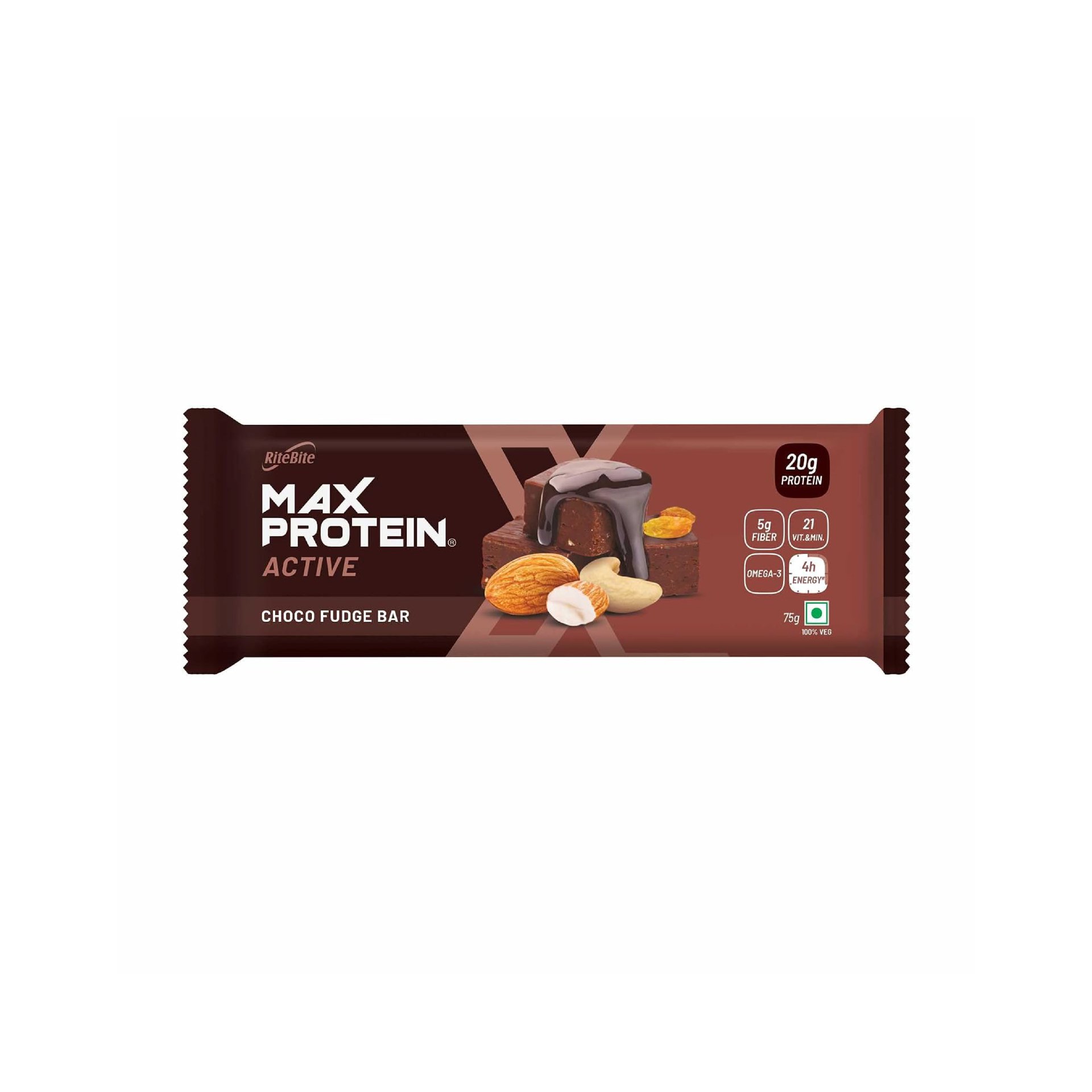 Rb Maxpro Act Choc-Fudge Bar 75g