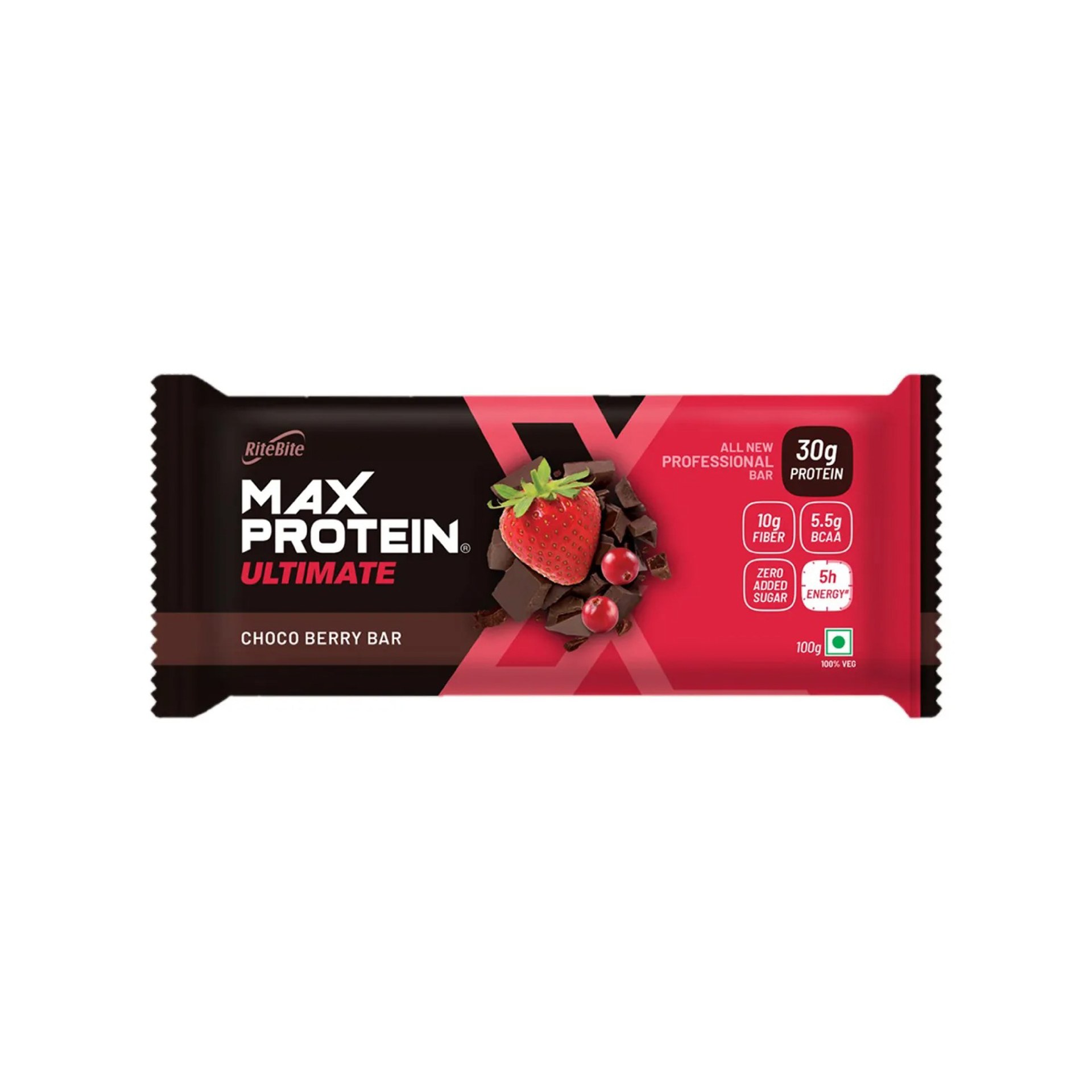 Rb Maxpro Ult Choc-Berry Bar 100g
