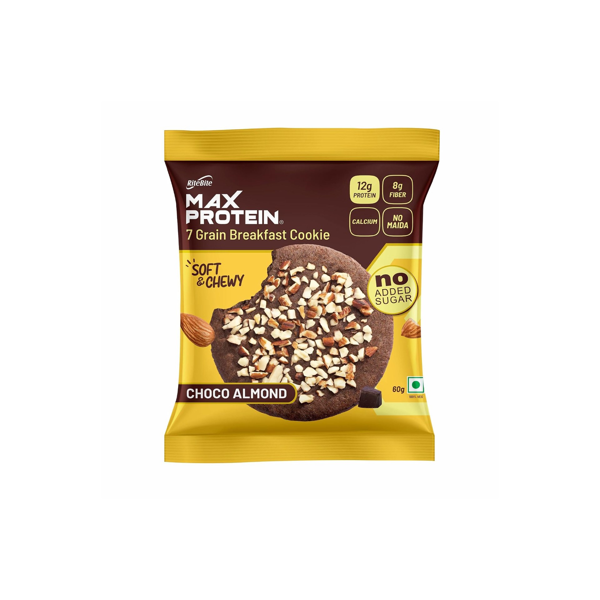 Rb Maxpro Cokies Choc-Almnd 60g