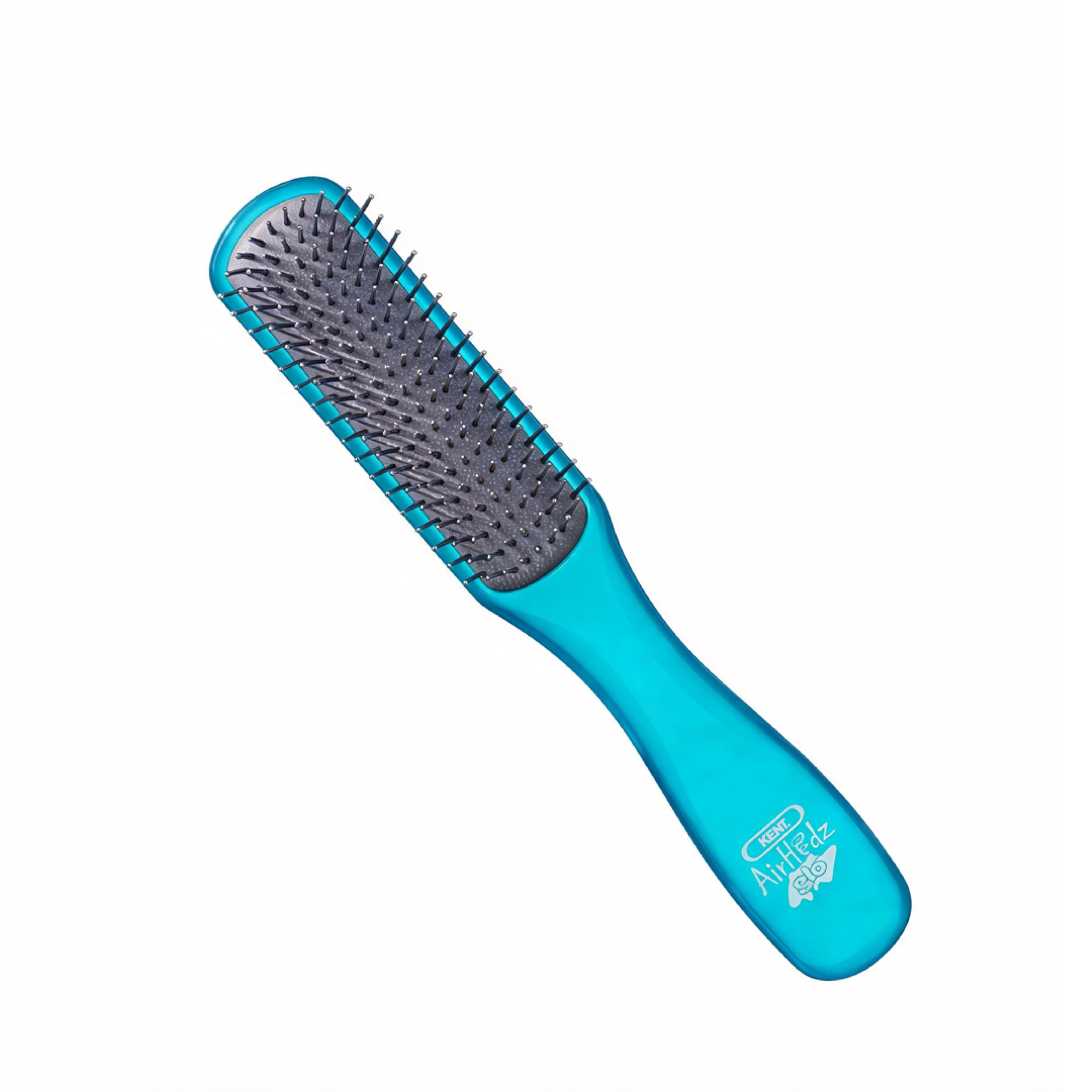 Kent Airhedz Glo Narrow Detangling Brush In Blue