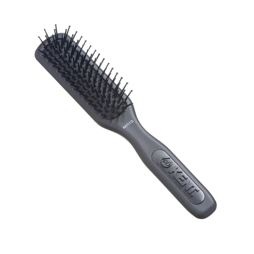Kent Airhedz Small Hairbrush Graphite With Fine Pins