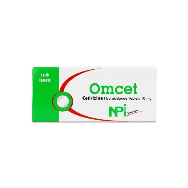 OMCET 10MG Tablets (Cetirizine)