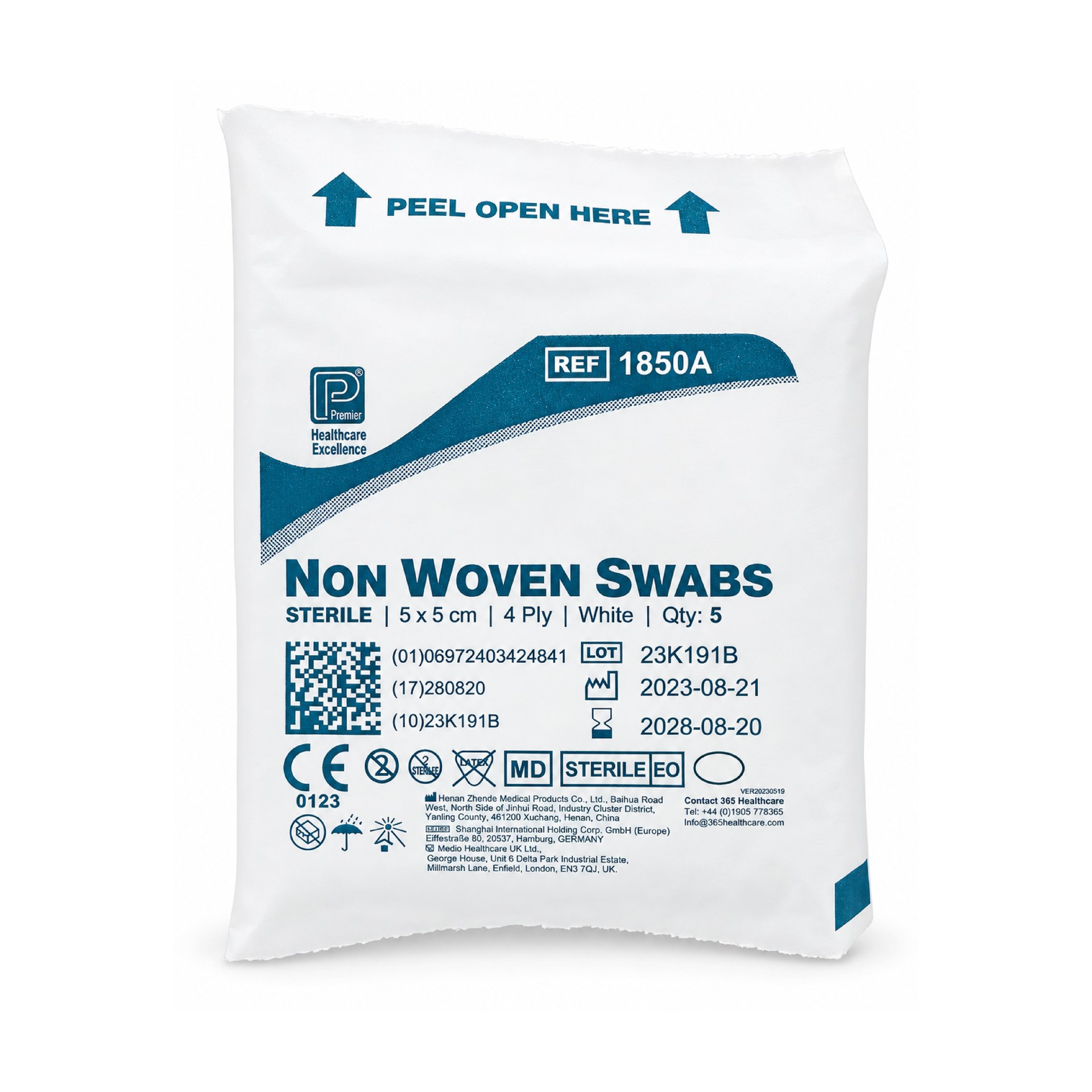 Gauze swab5cmx5cm Non Woven