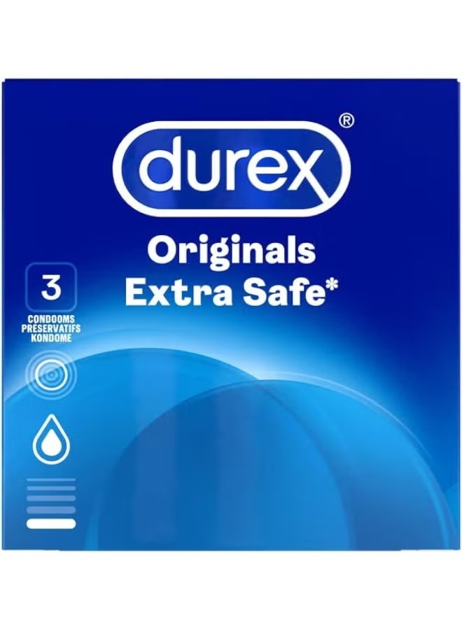 Durex Condoms 3's Extra Thin