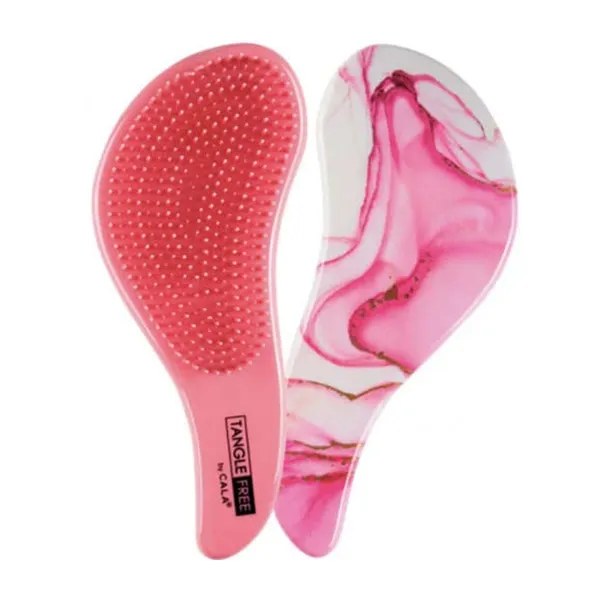 Cala - Tangle Free Hair Brush - Rose Swirl - 66884