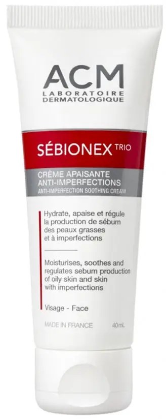 Acm Sebionex Trio Cream - 40 Ml