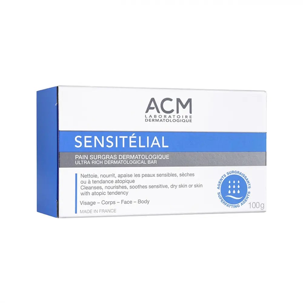 Acm Sensitelial Ultra Rich Dermatological Bar 100 Grams