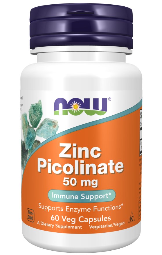 Now Zinc Picolinate 50mg Capsules 60's#18243