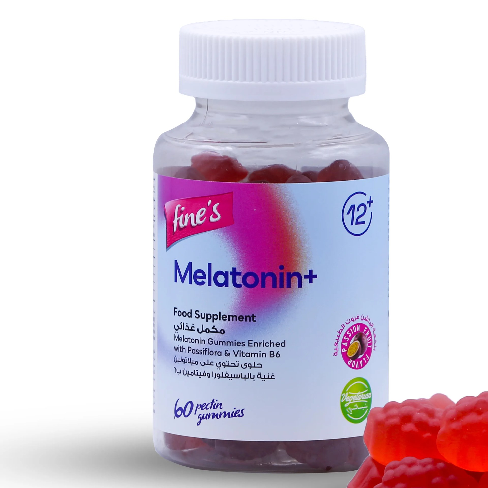 Fine's Passiflora+ Sleep With Melatonin Gummies 60's