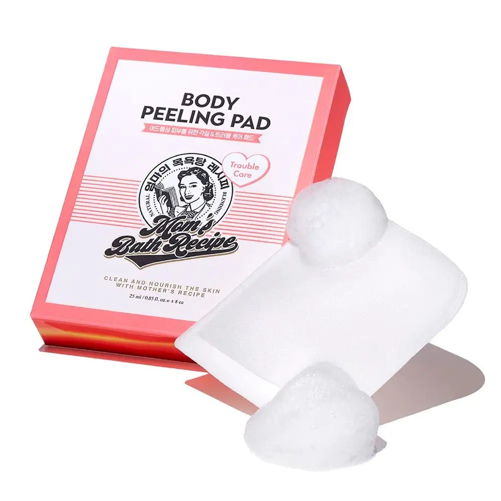Mom's Bath Recipe Body Peeling Pad Trouble (8EA) 25ml x 8EA