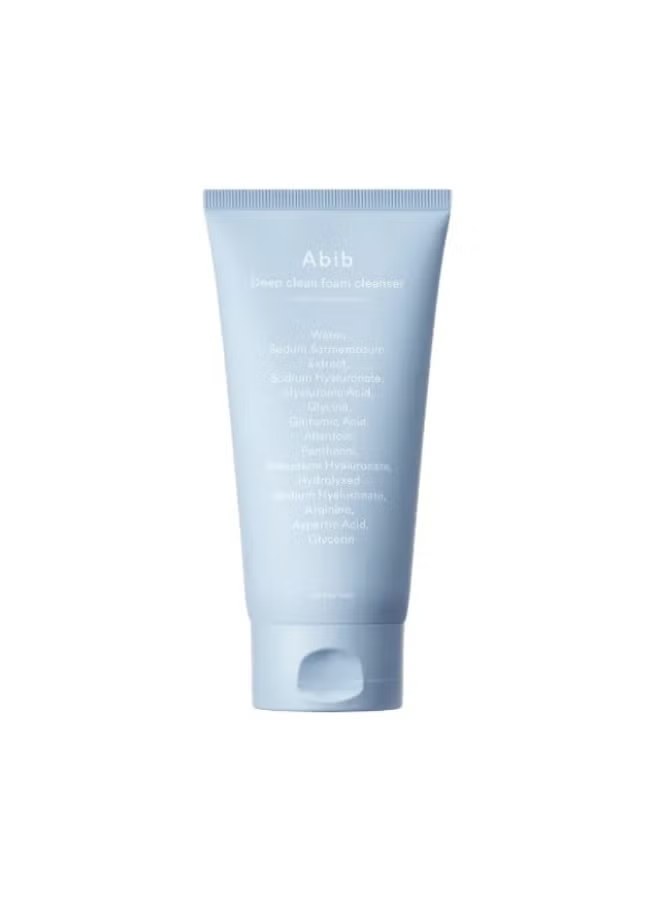 Abib Deep Clean Foam Cleanser Sedum Hyaluron Foam