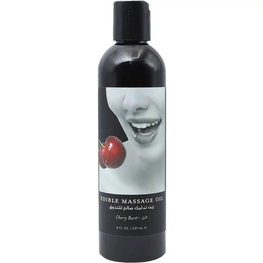 Earthly Body Edible Massage Oil Cherry 237 ML - XMAME001