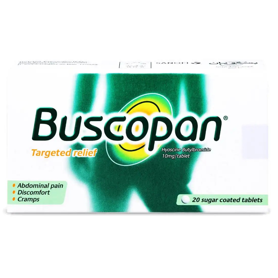 Buscopan 10 Mg Tab Sugar Coated 20's
