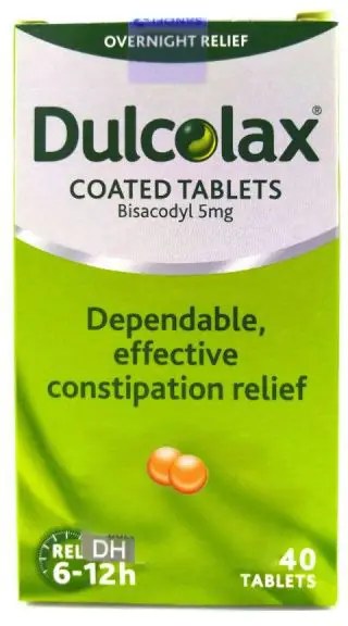Dulcolax 5mg Tab 40's