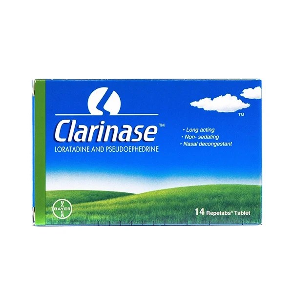 Clarinase Tab 14's