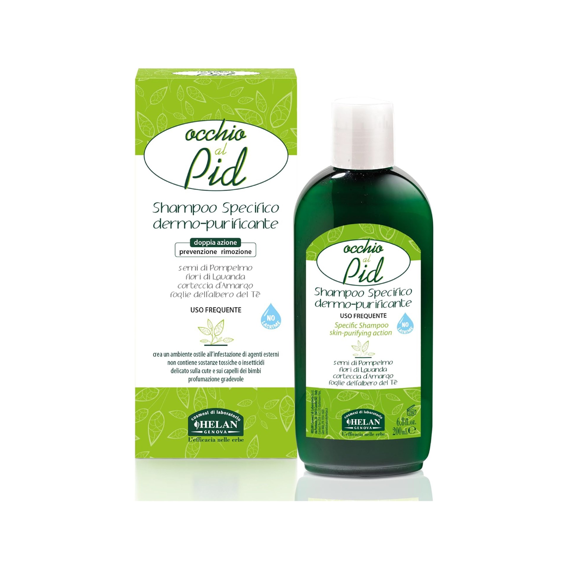 Occhio Al Pidocchio Specific Shampoo Double action-200ml