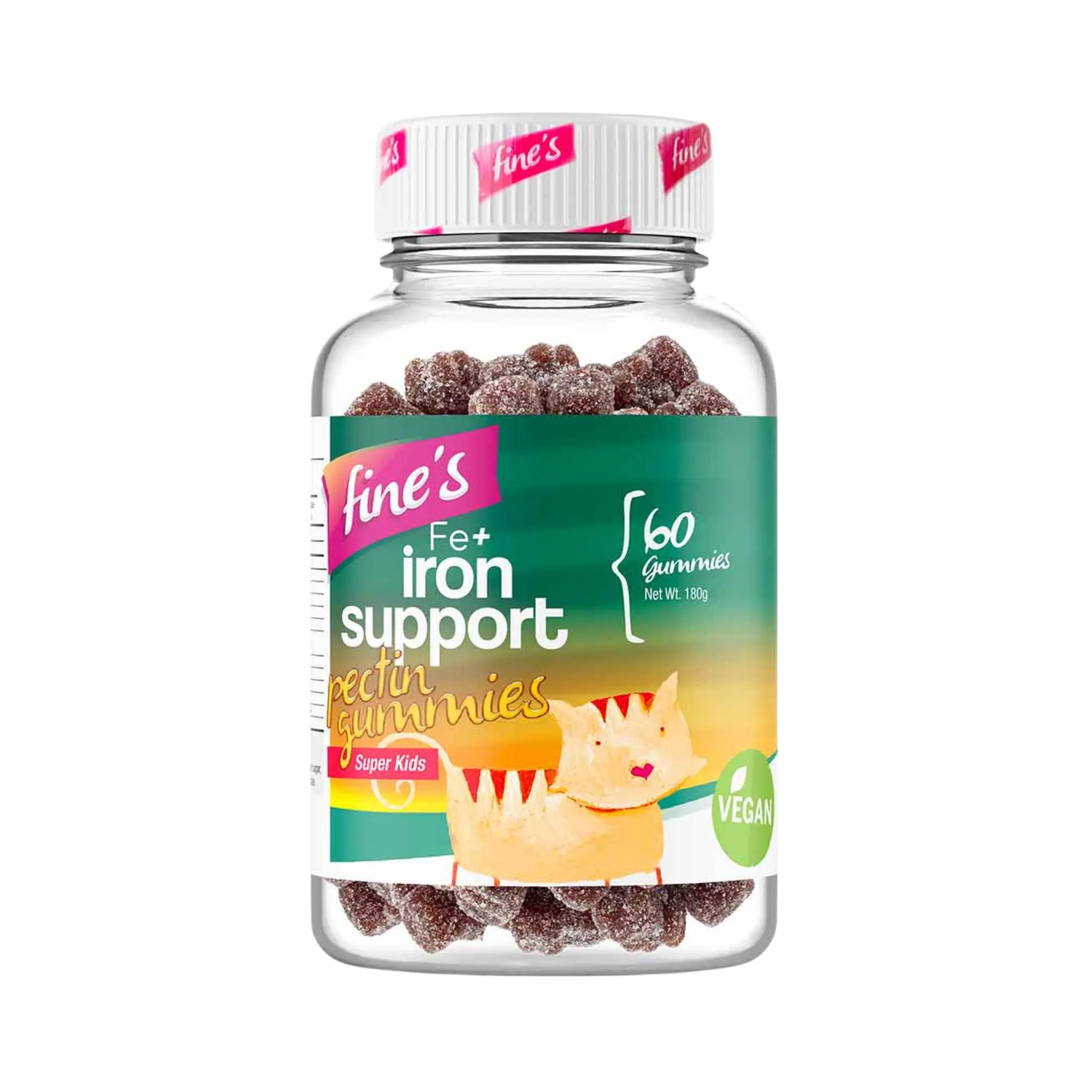 Fine's Fe+ Iron Support Kids Gummies 60's