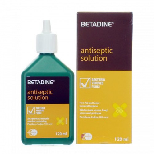 Betadine Antiseptic Sol 120 Ml