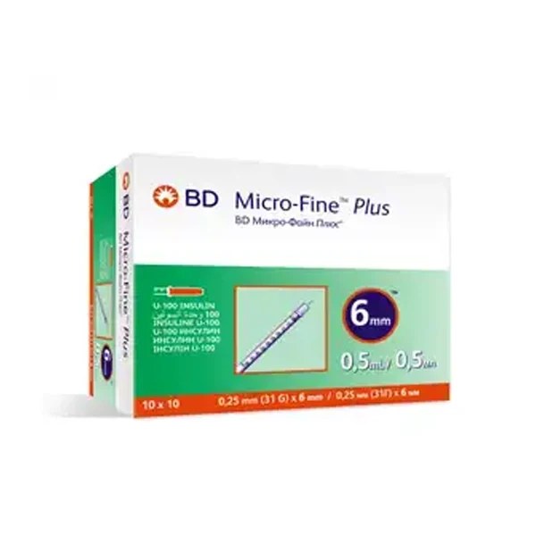 BD Micro-Fine Syringe 0.5 mL