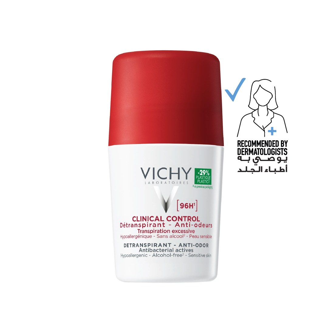 Vichy Deo Clinical Control Roll On 96h-women (red Cap) 50ml