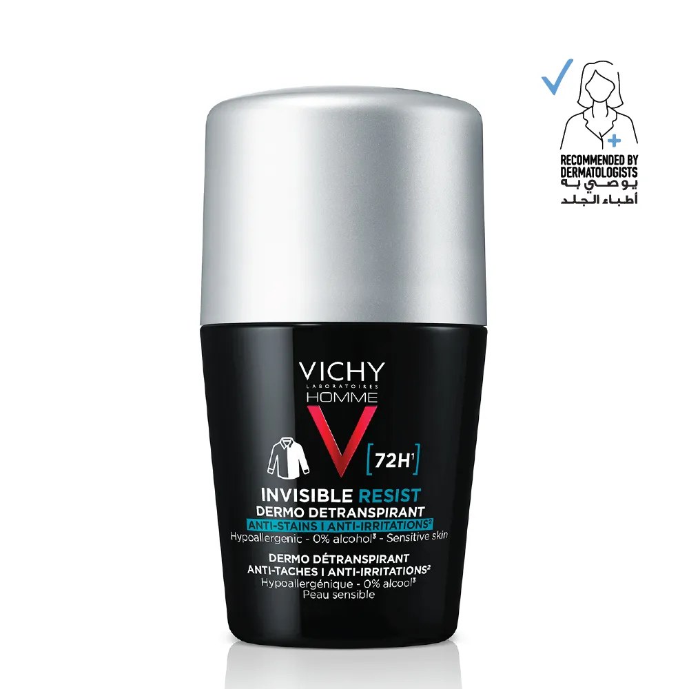 Vichy Homme Invisible Resist Dermo Detranspirant 72h - Men